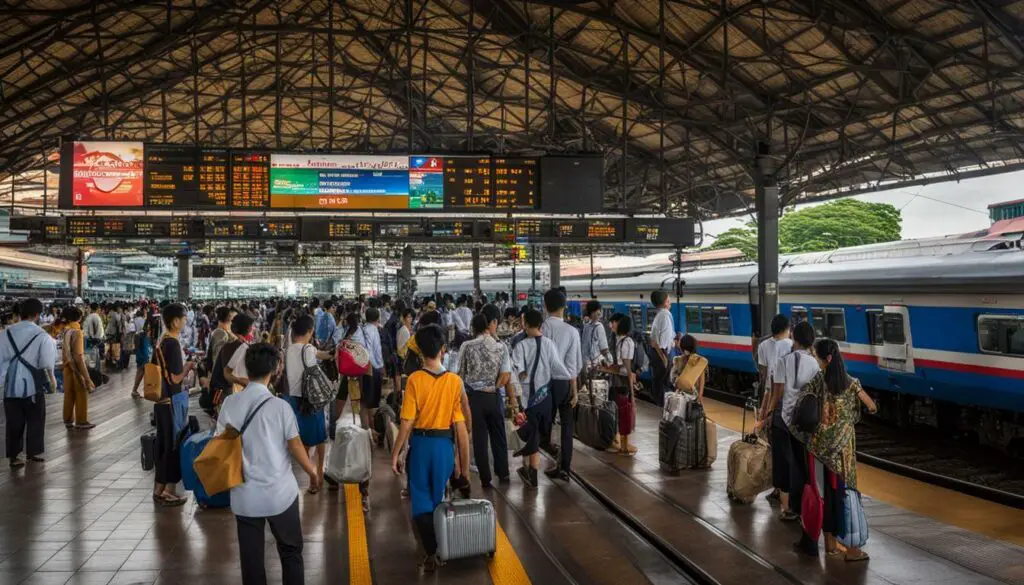 Bangkok to Chiang Mai train schedule