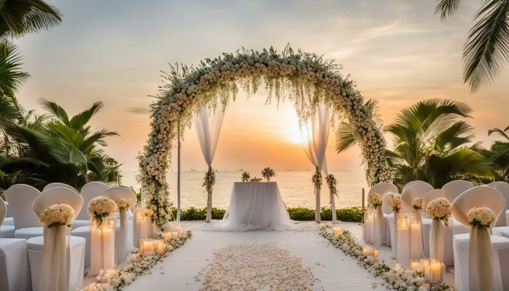 Beachfront Wedding at Cape Dara Resort Pattaya
