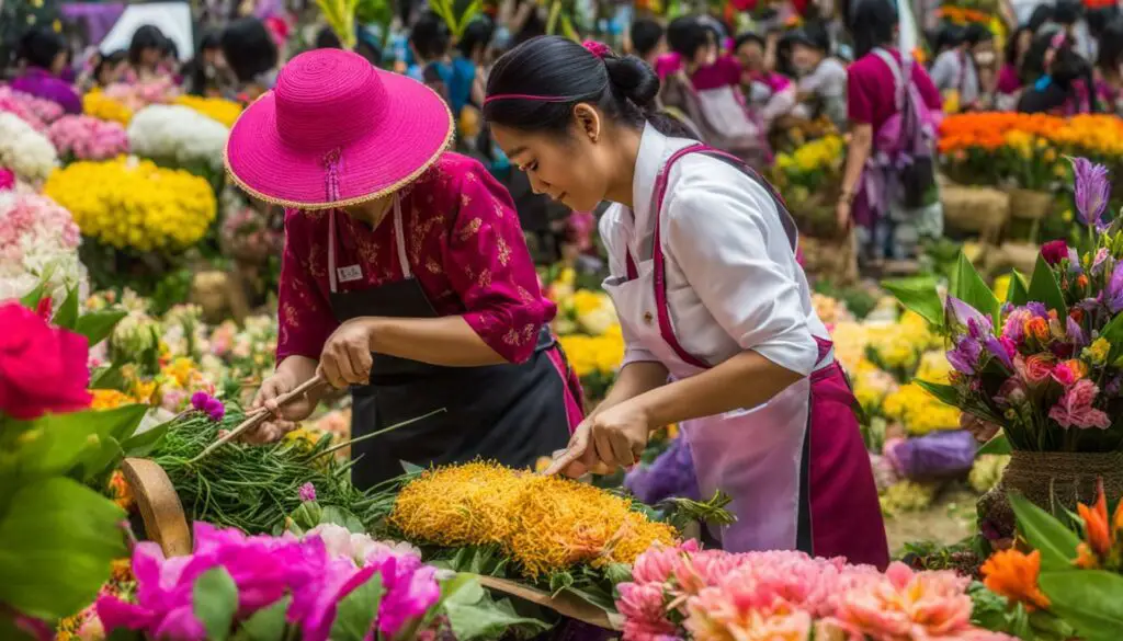 Chiang Mai flower festival workshops
