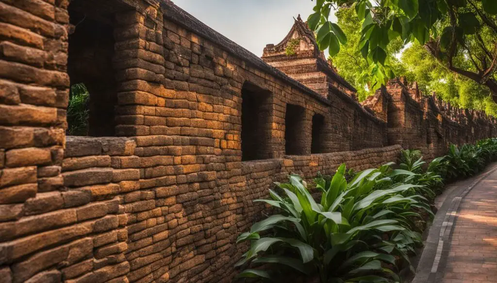 City Walls of Old City Chiang Mai
