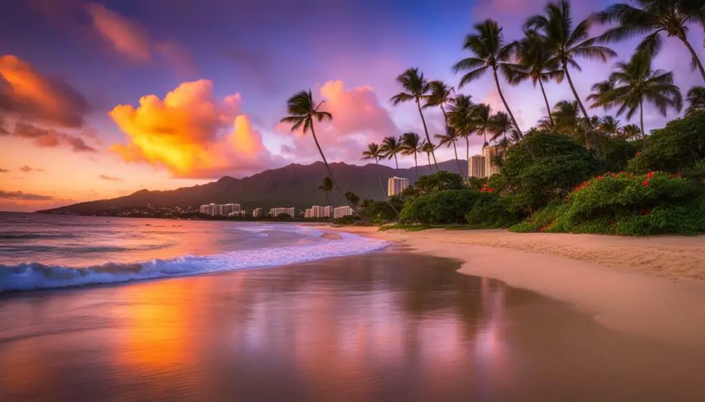 Honolulu beach