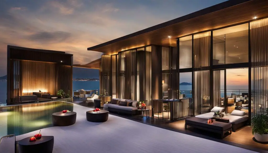 Hotel J Pattaya luxury hotel with oceanview