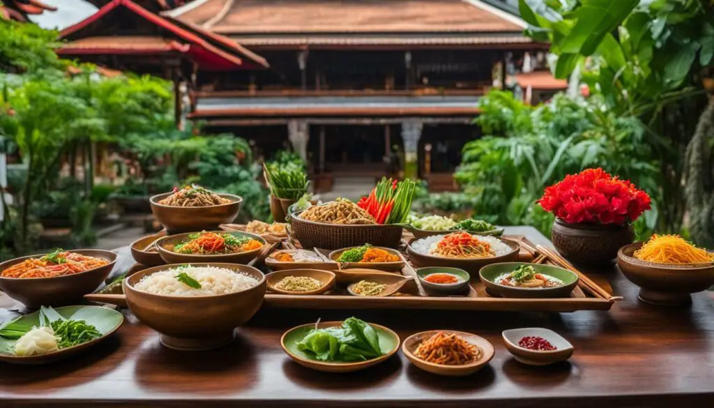 Local flavors in Chiang Mai