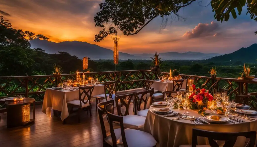 Luxury Dining at our Chiang Mai Resort