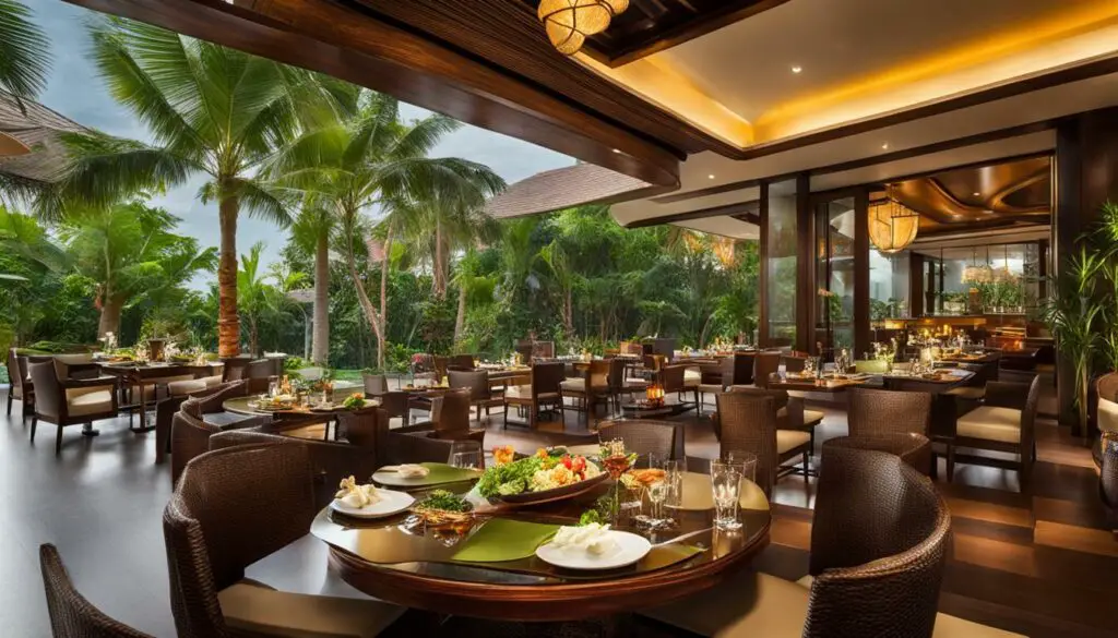 M Pattaya hotel dining options