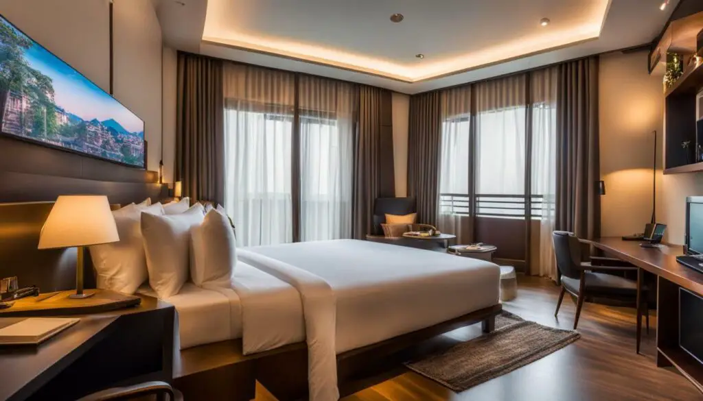 Modern amenities in Chiang Mai hotels