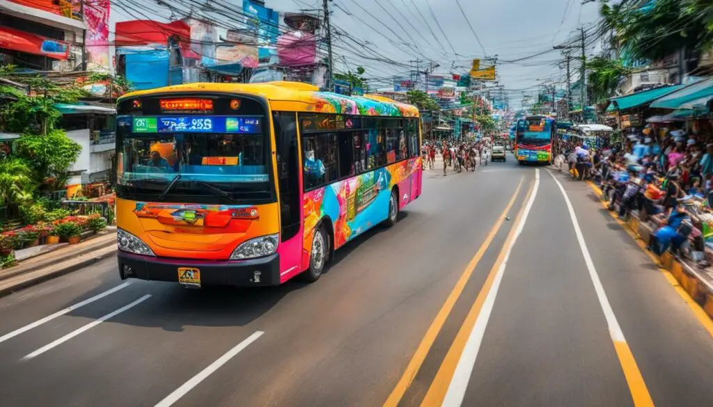 Pattaya public bus