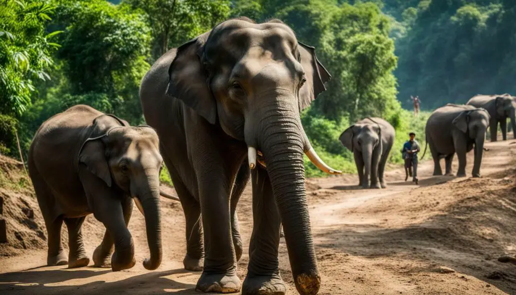 Sustainable Elephant Sanctuary in Chiang Mai