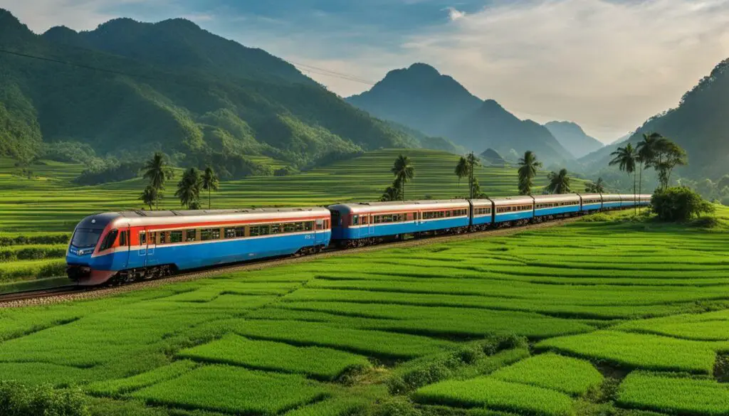 Thai railway Chiang Mai to Bangkok