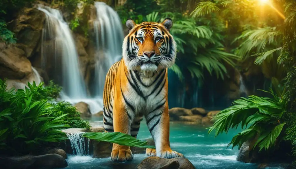 Tigers at Tiger Park Pattaya