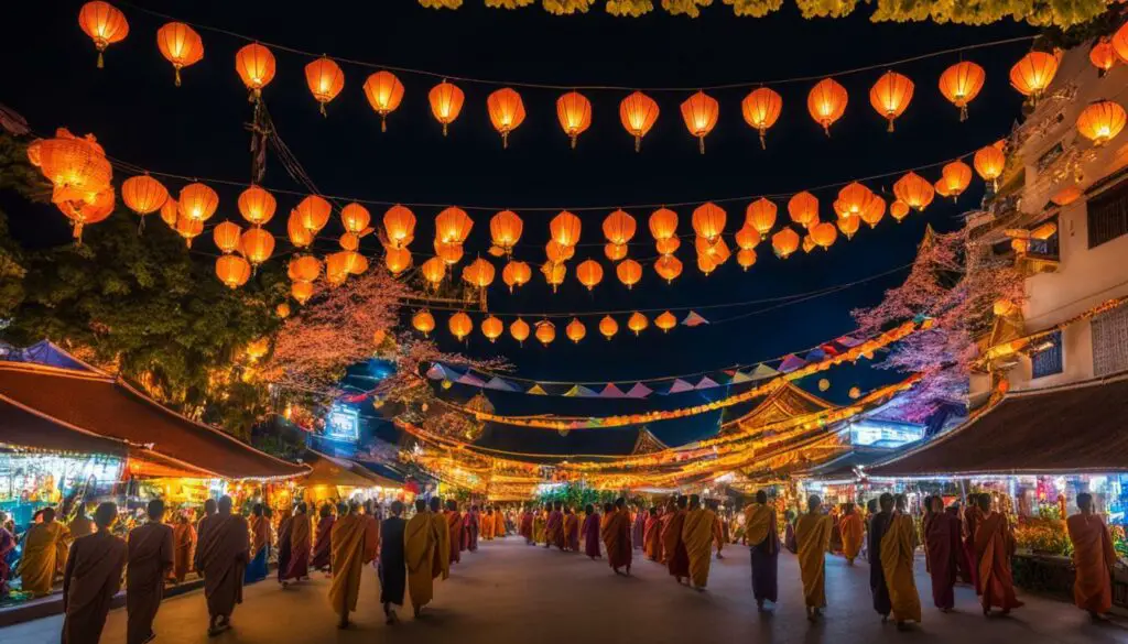 Timekeeping and Festivals in Chiang Mai Thailand