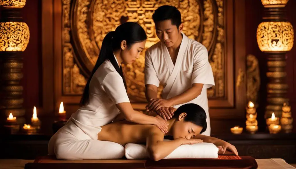 Traditional Thai massage in Chiang Mai