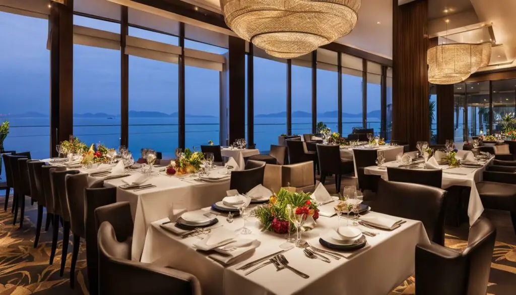 amber hotel pattaya dining experience