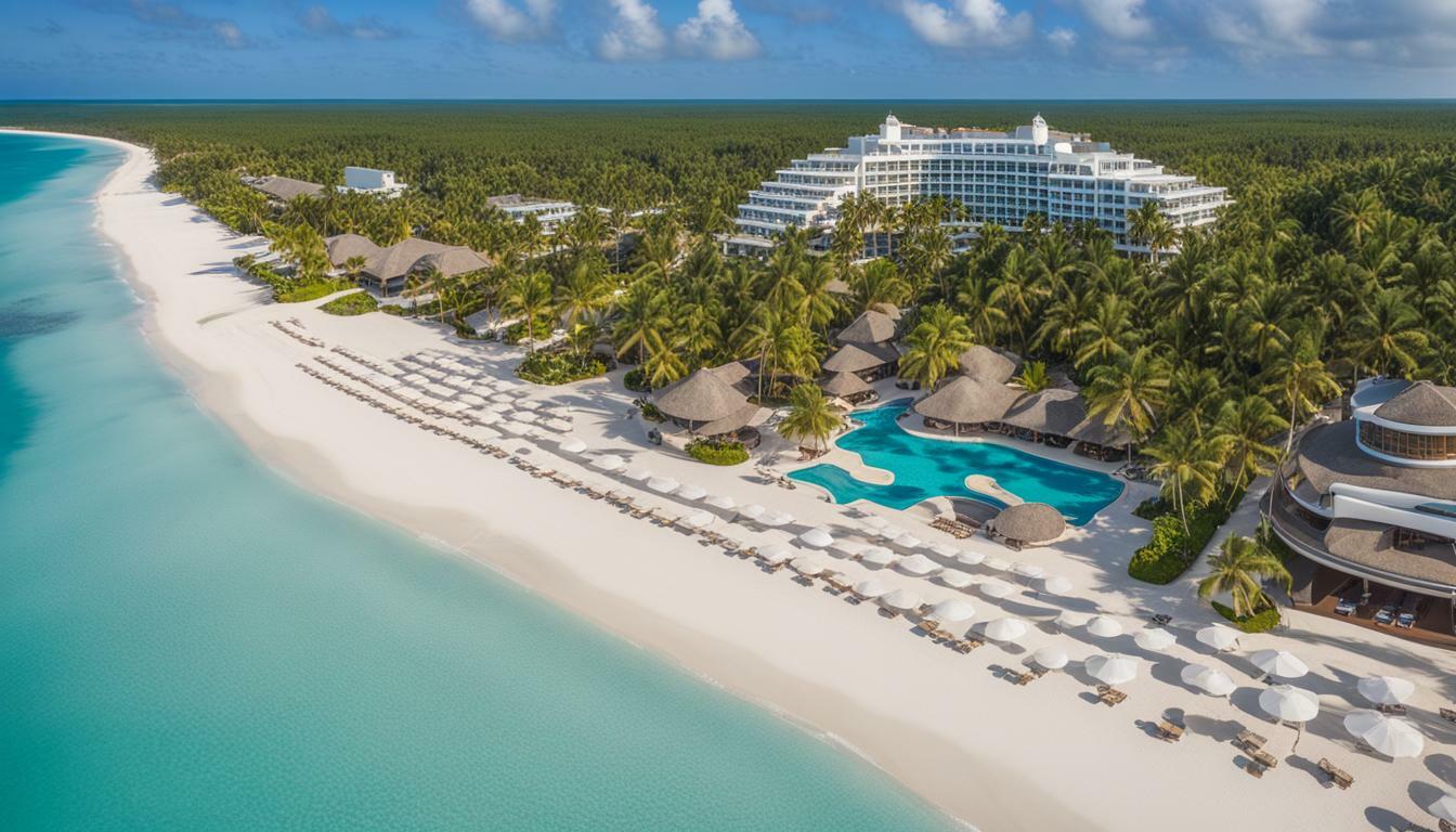 beachfront hotel