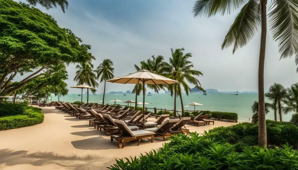 beachfront hotels in Pattaya