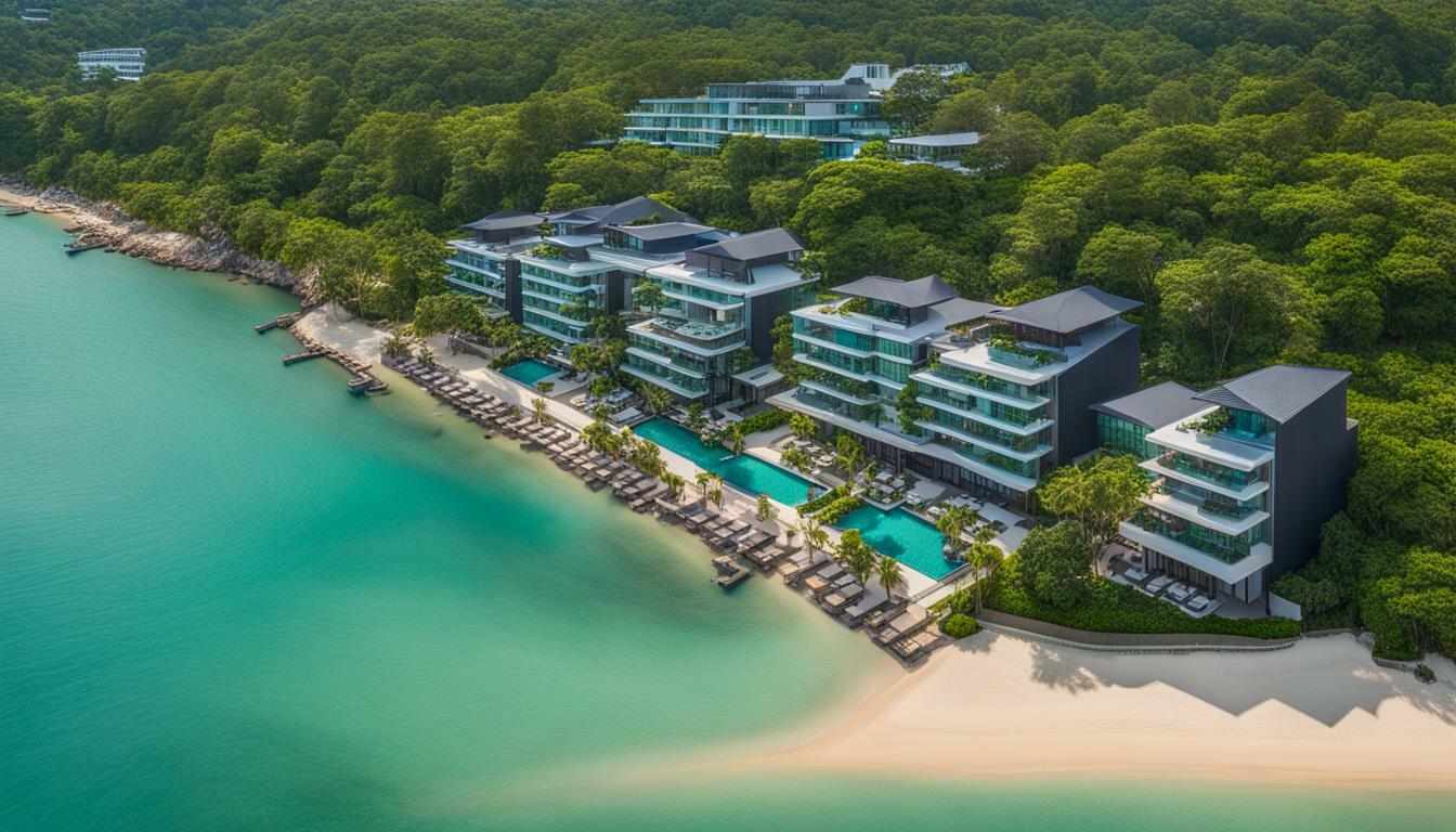 beachfront view at Andaz Pattaya Resort