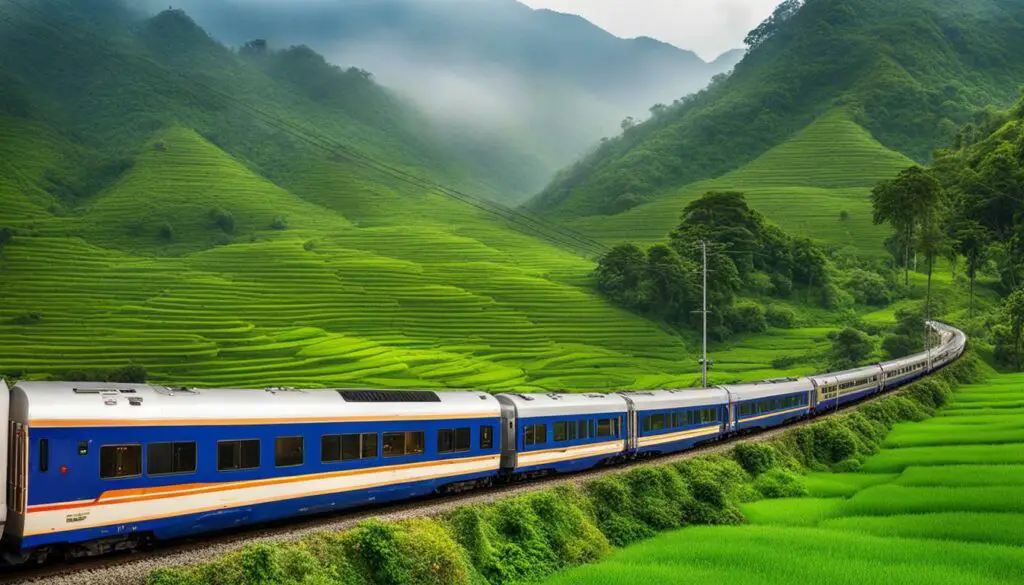 best train route Thailand