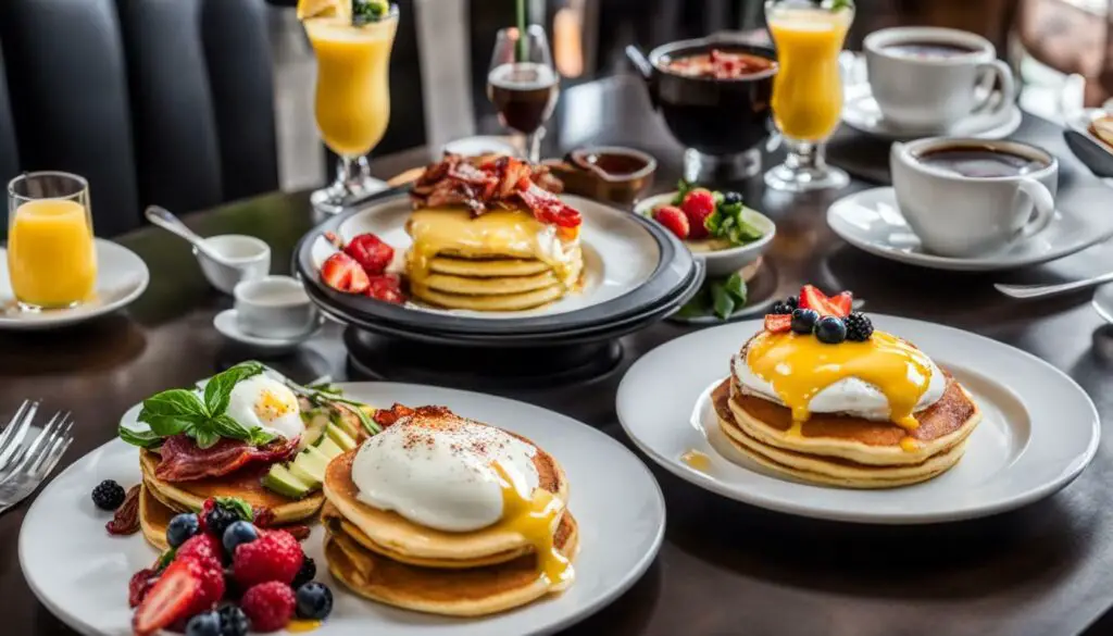 breakfast and brunch options at House of Benedict Pattaya