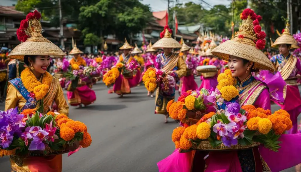 chiang mai flower parade