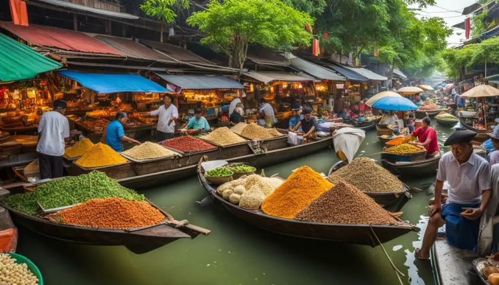 cultural experience at Pattaya Floating Market