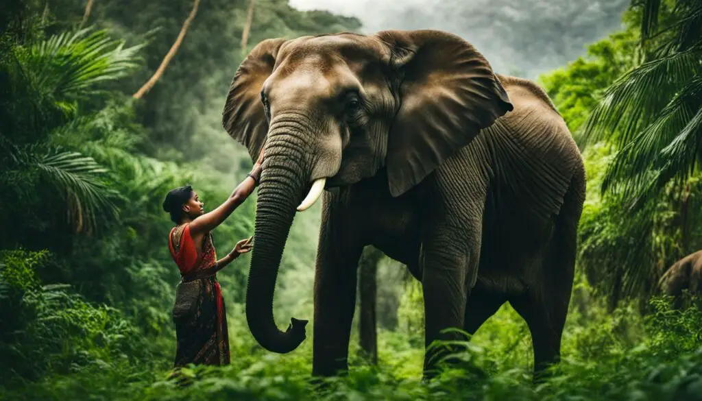 humane elephant interactions