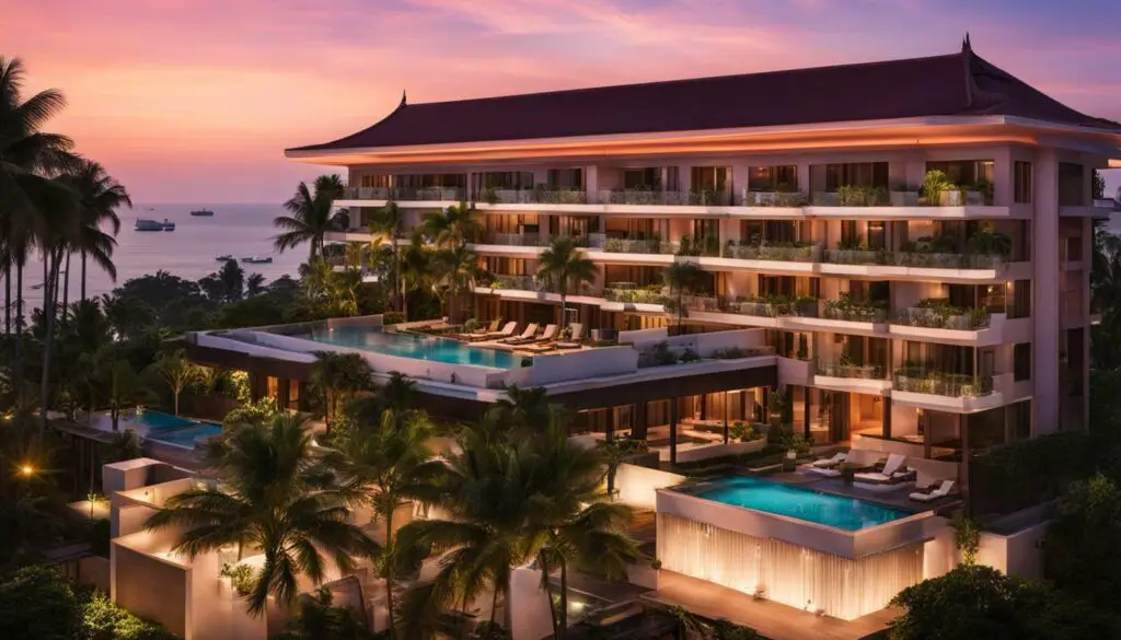 luxury hotel vista pattaya