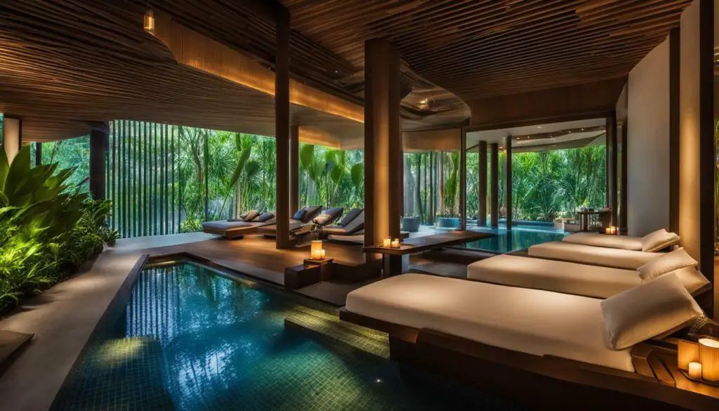 luxury resort Pattaya spa and wellness facilities