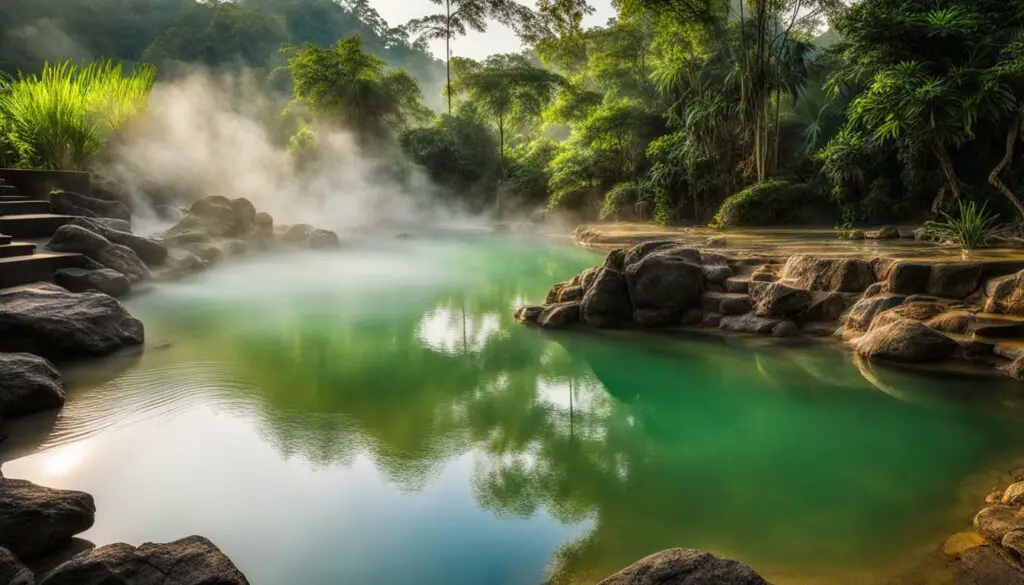 natural hot springs Chiang Mai