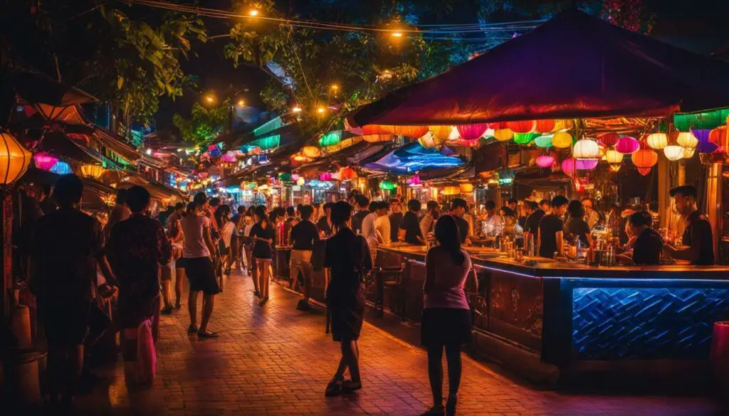 nightlife in Nimman Chiang Mai