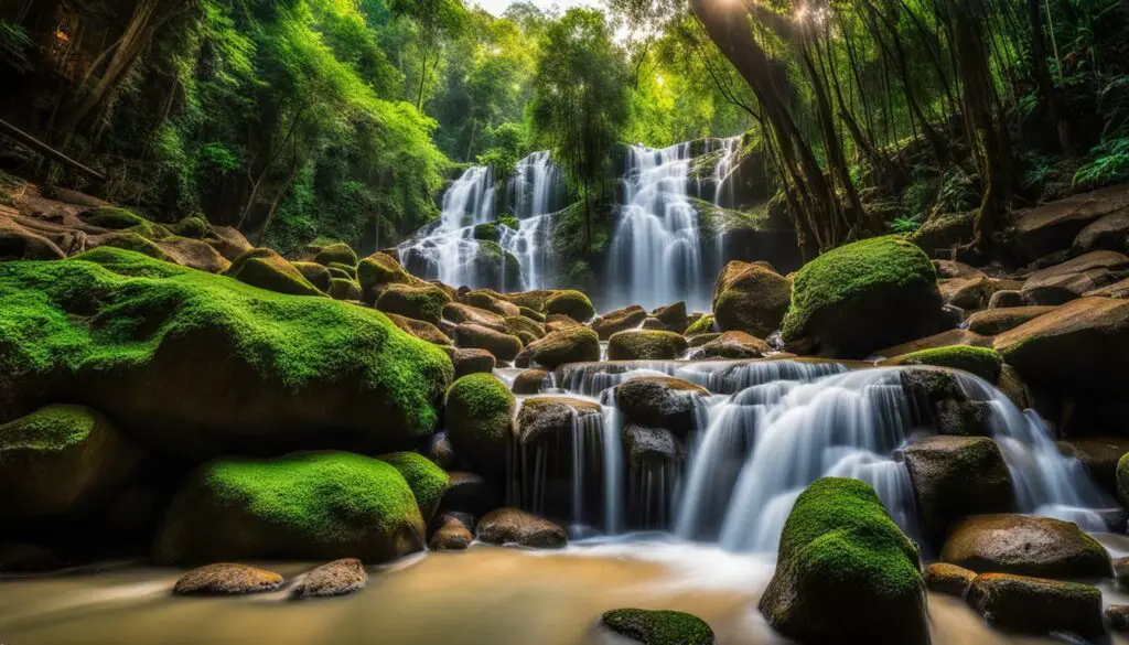 sticky waterfalls chiang mai