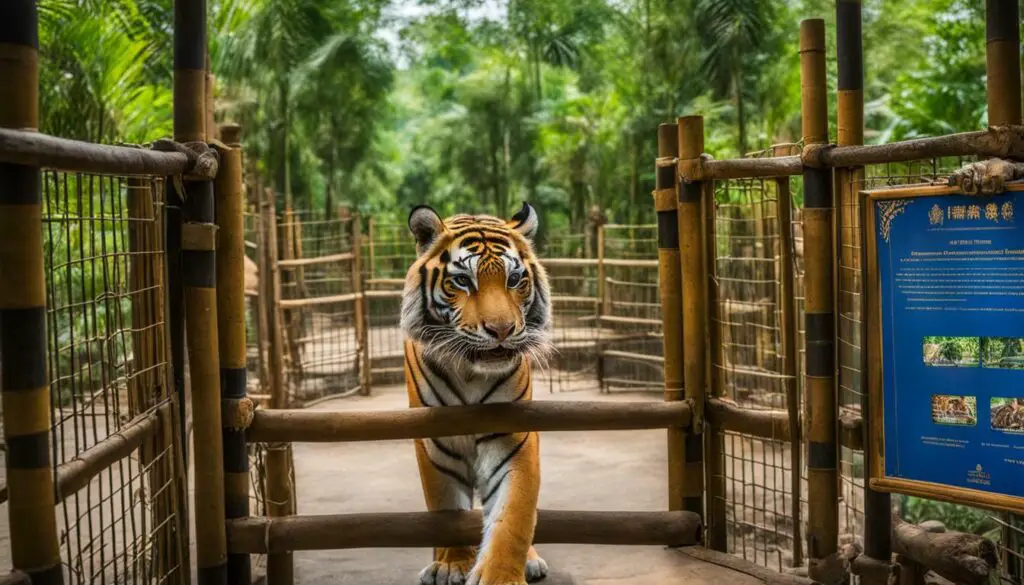 tiger kingdom chiang mai safety measures