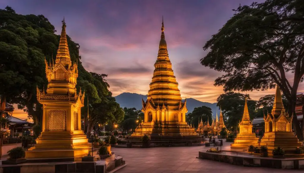 timekeeping landmarks in Chiang Mai Thailand
