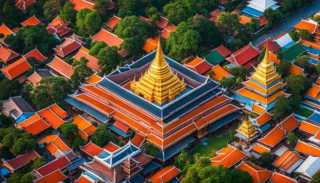 top attractions map Chiang Mai