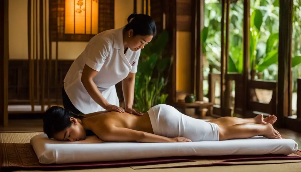 traditional thai massage in chiang mai