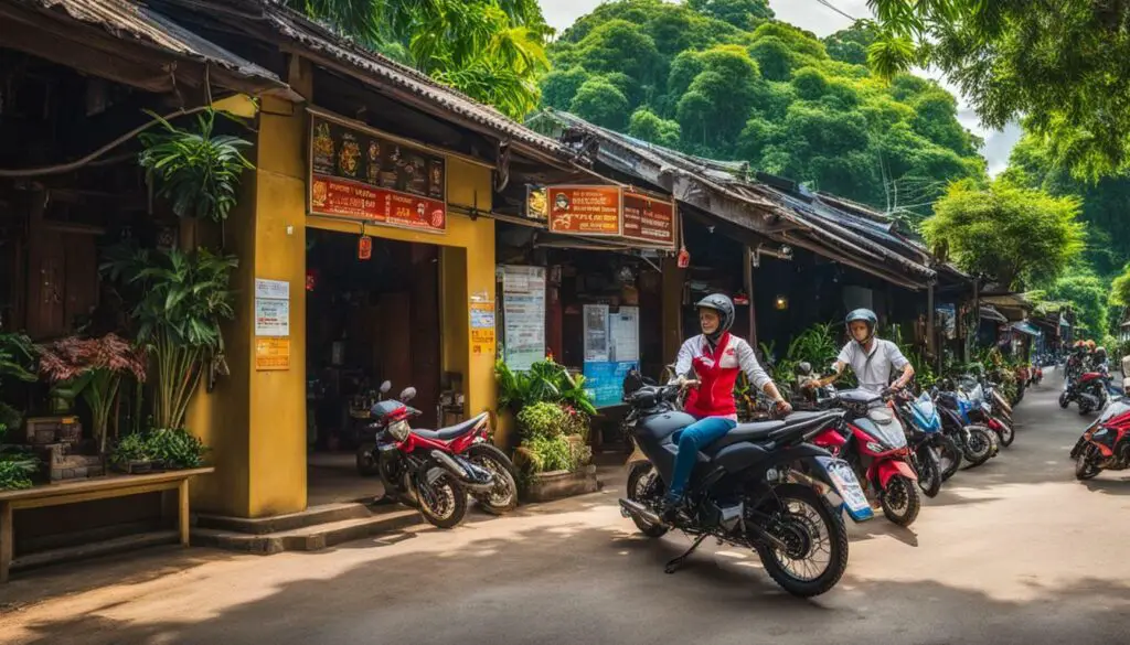 affordable motorbike rental Chiang Mai